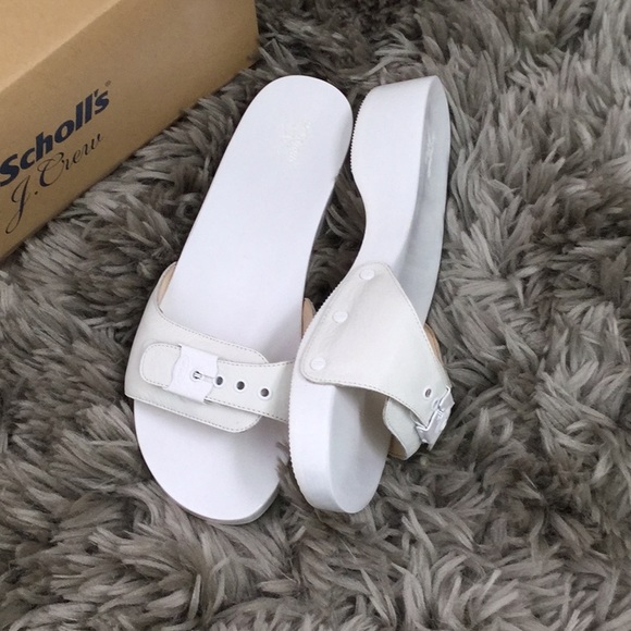 Dr. Scholl's White Sandals For J.Crew - Picture 5 of 6